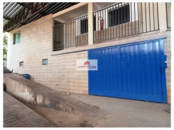 Galpão medindo 45x30 (1350m2), totalmente cobertos, com construção duplex de 200m2